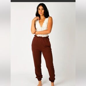 Joyfolie Sweatpants Chocolate